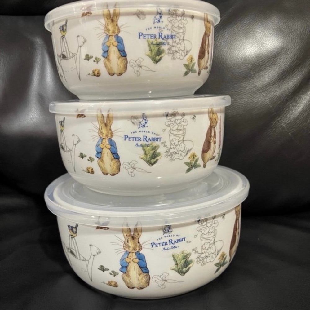 Beatrix Potter Peter Rabbit Storage Bowl, large - Picture 3 of 12